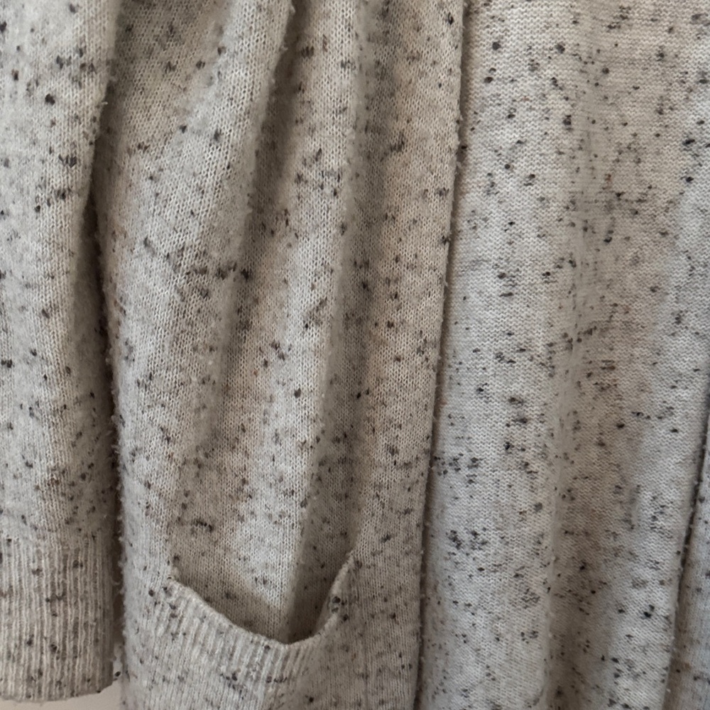 Madewell Speckled Gray Cardigan - Picture 3 of 6